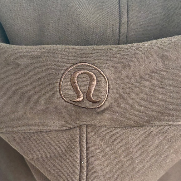 Lululemon Brown Cropped Scuba hoodie - Picture 4 of 4